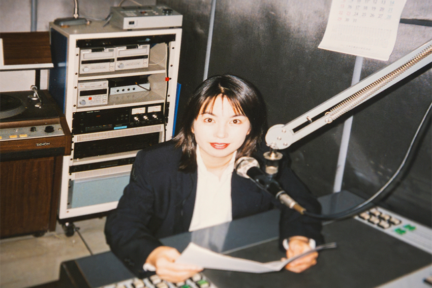 ラジオ福島には約8年間勤めた